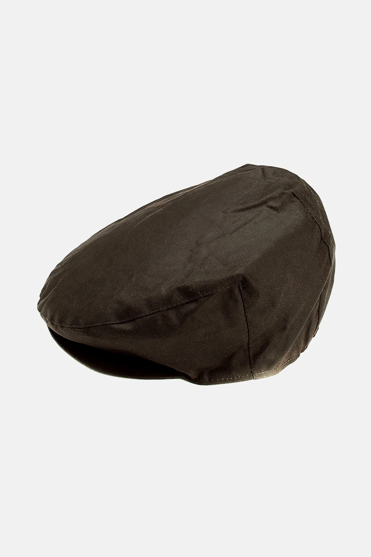 Wax Flat Cap - OLIVE