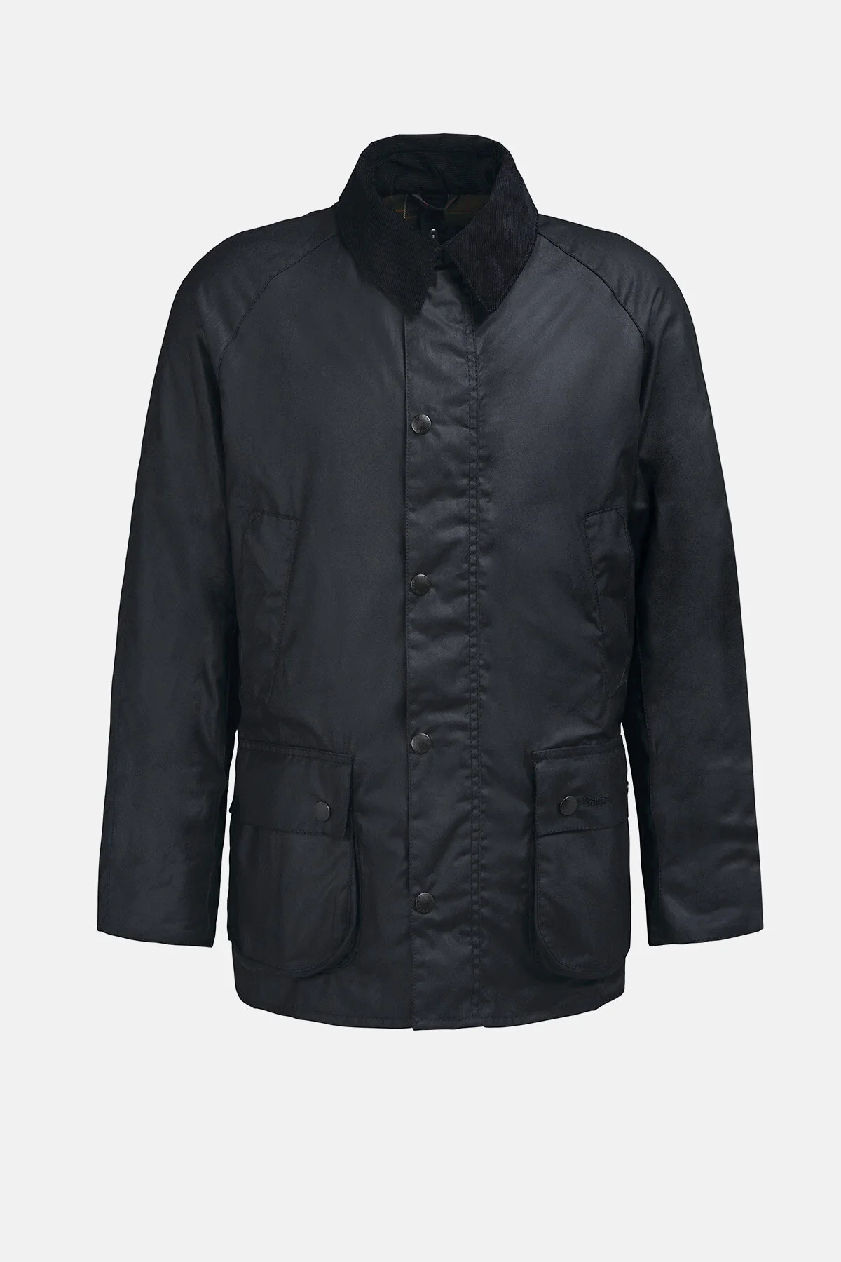 Ashby Wax Jacket - BLACK/CLASSIC
