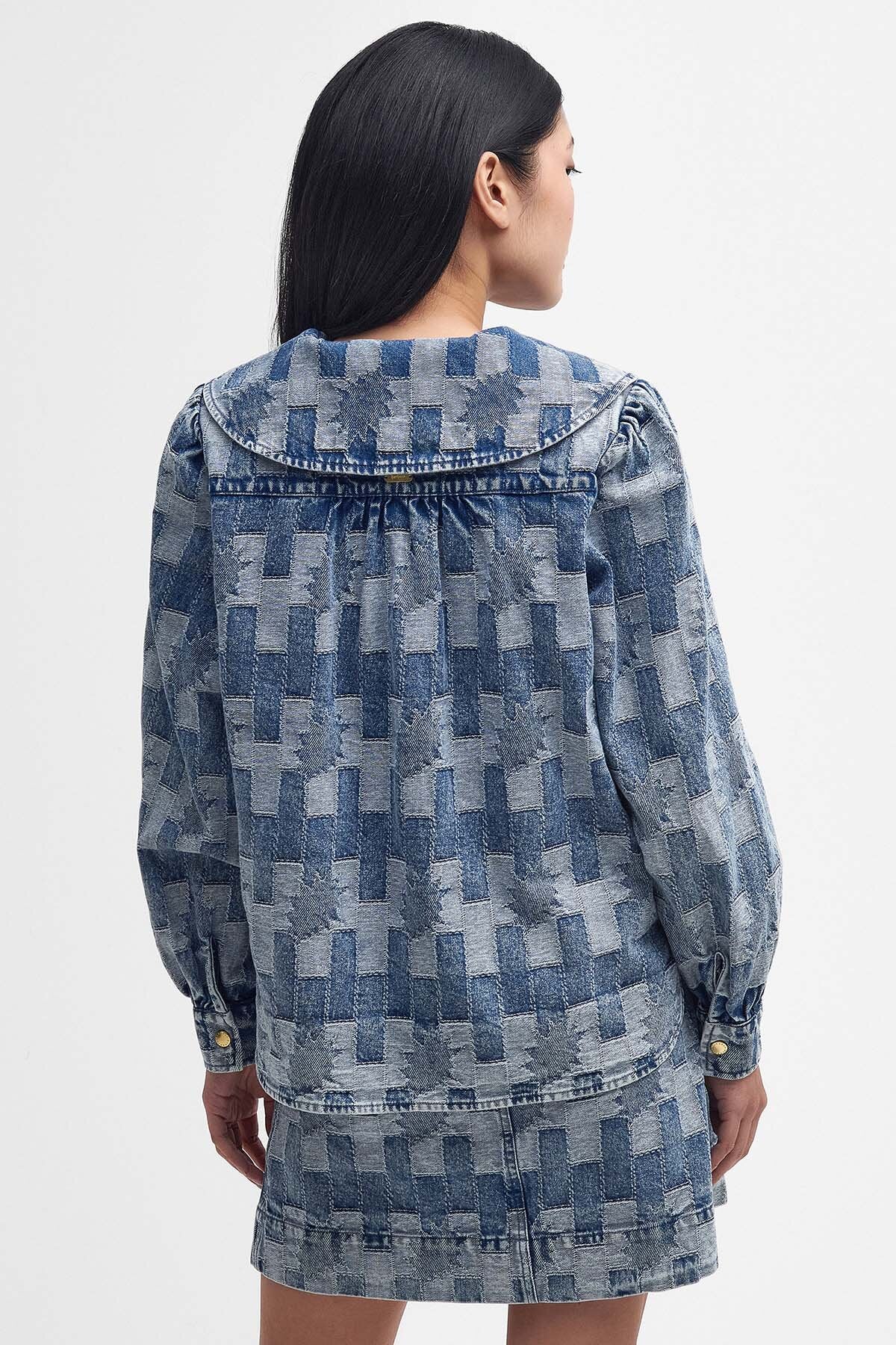 Bowhill Patchwork Denim Shirt - PATCHWORK DENIM