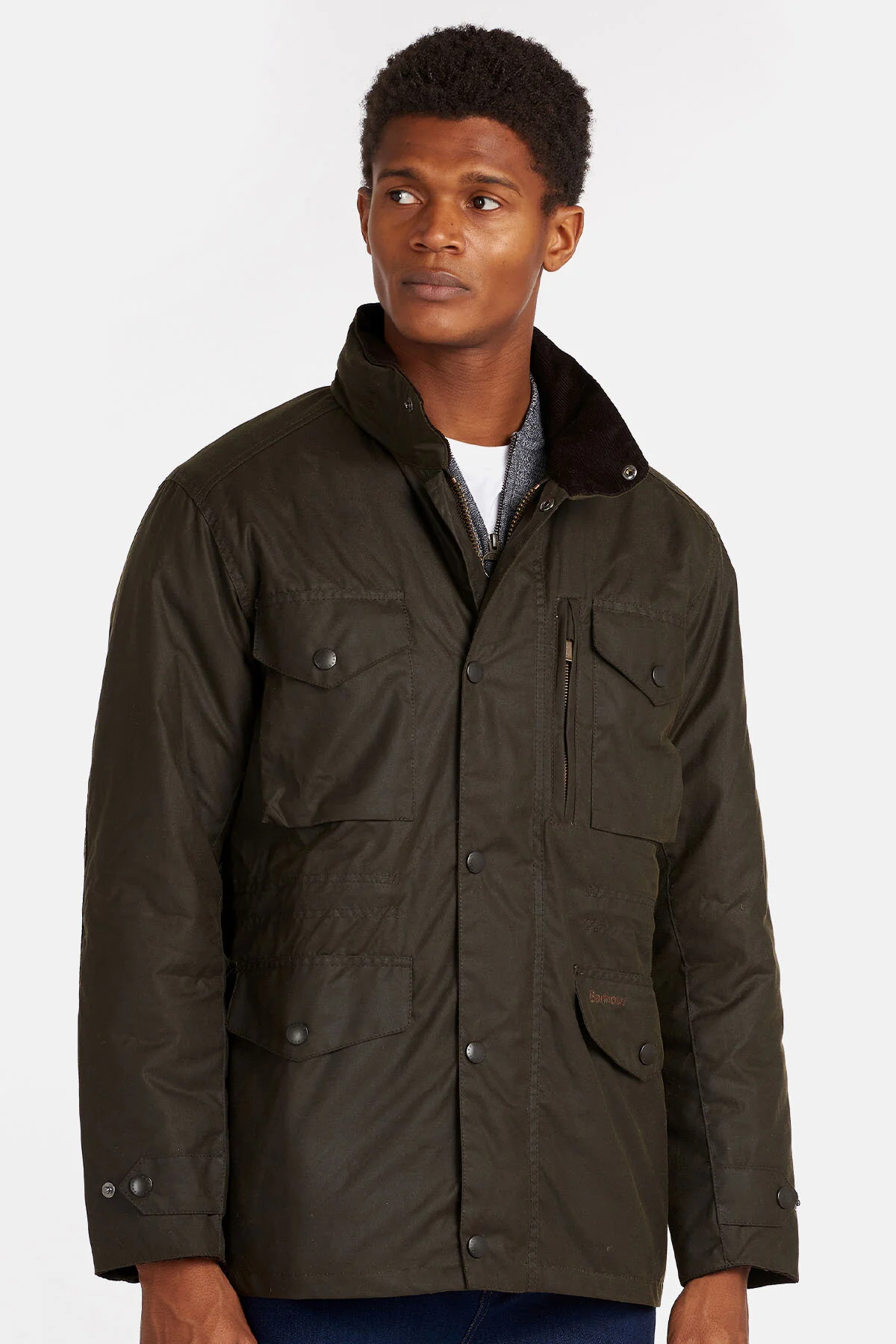 Sapper Wax Jacket - OLIVE/CLASSIC