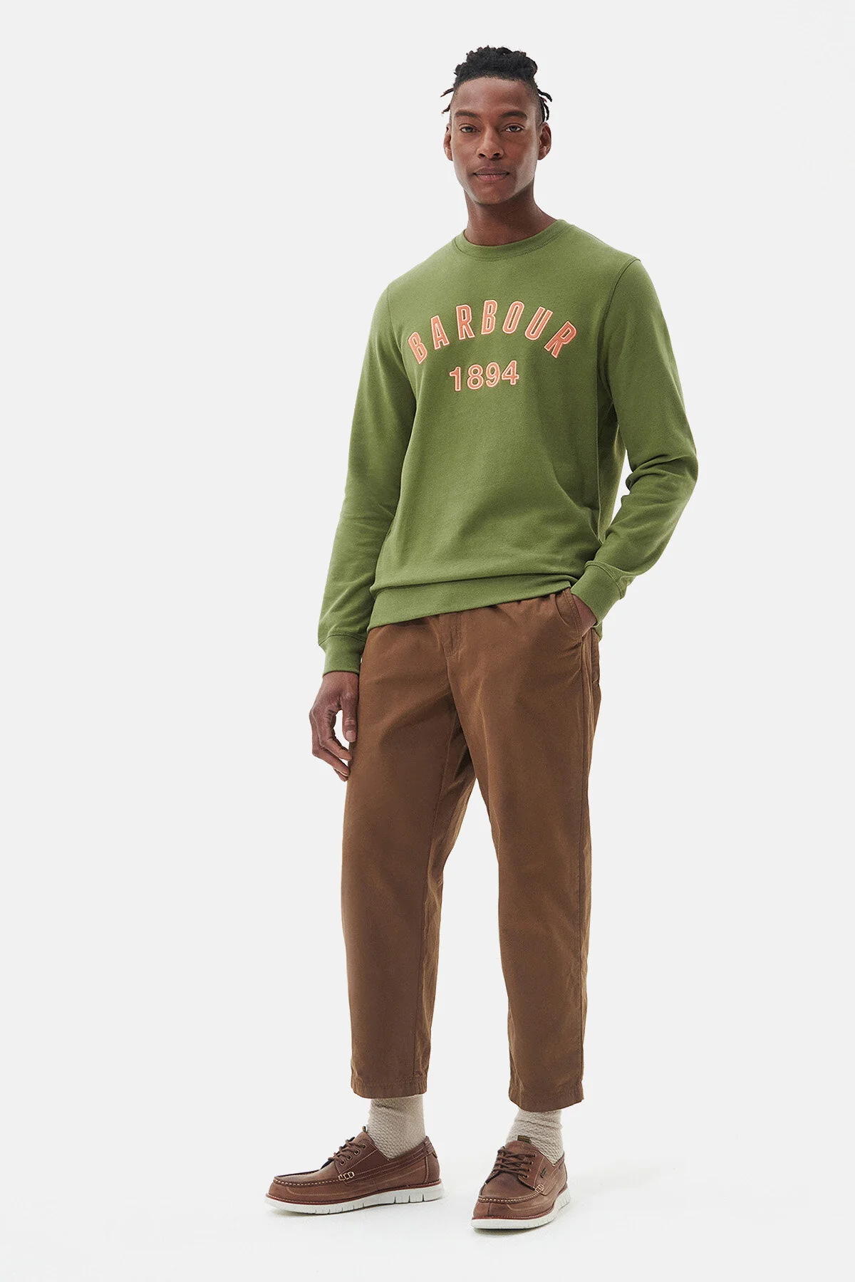 John crew sweatshirt - BURNT OLIVE