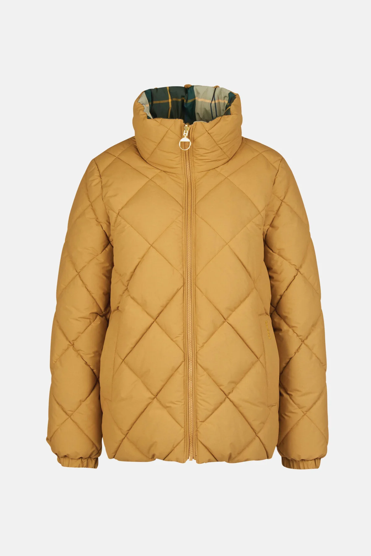 Reversible Hudswell Quilted Jacket - FAWN/ANCIENT