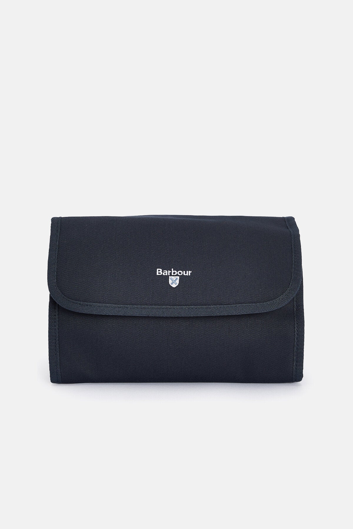 Cascade Waxed Hanging Wash Bag - NAVY
