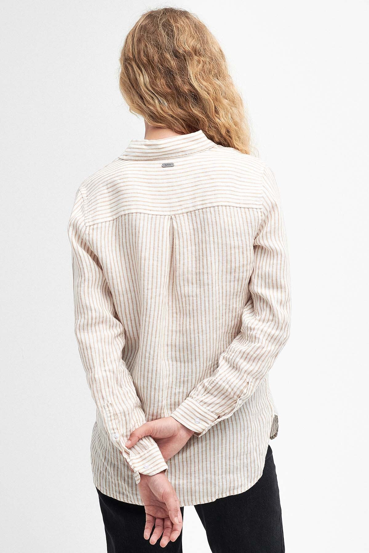 Marine Shirt - TANNIN STRIPE