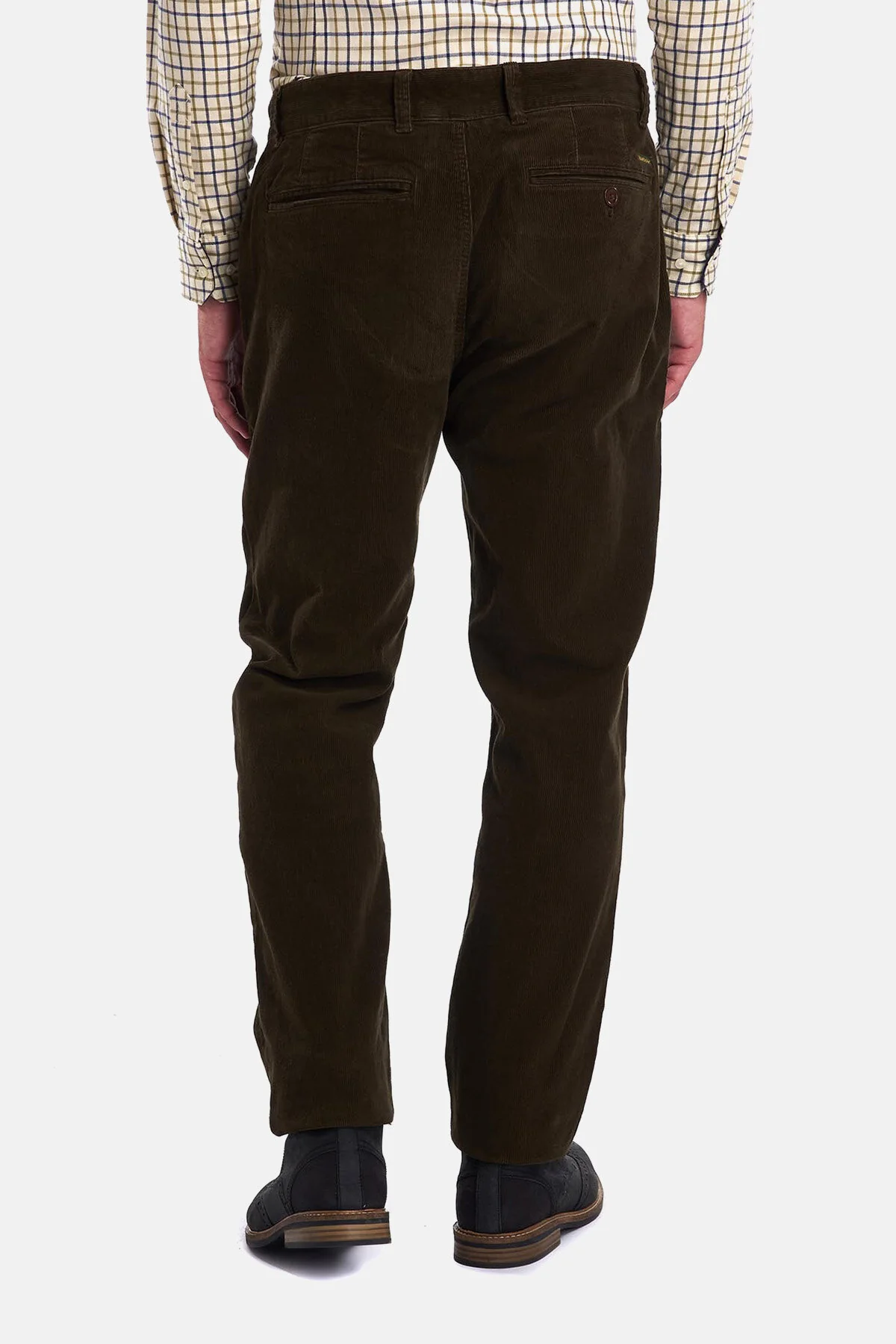 Neuston Stretch Cord Trouser - DK OLIVE