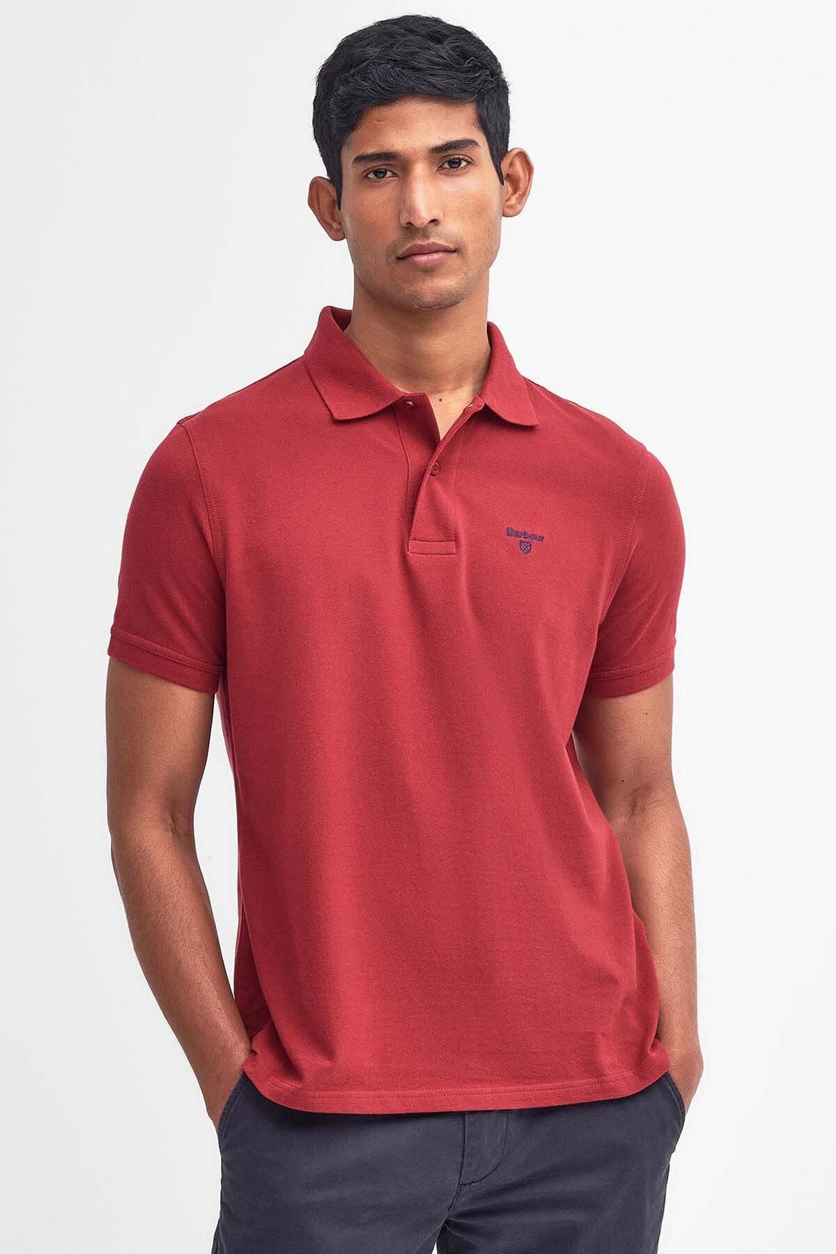 Lightweight Sports Polo Shirt - BIKING RED
