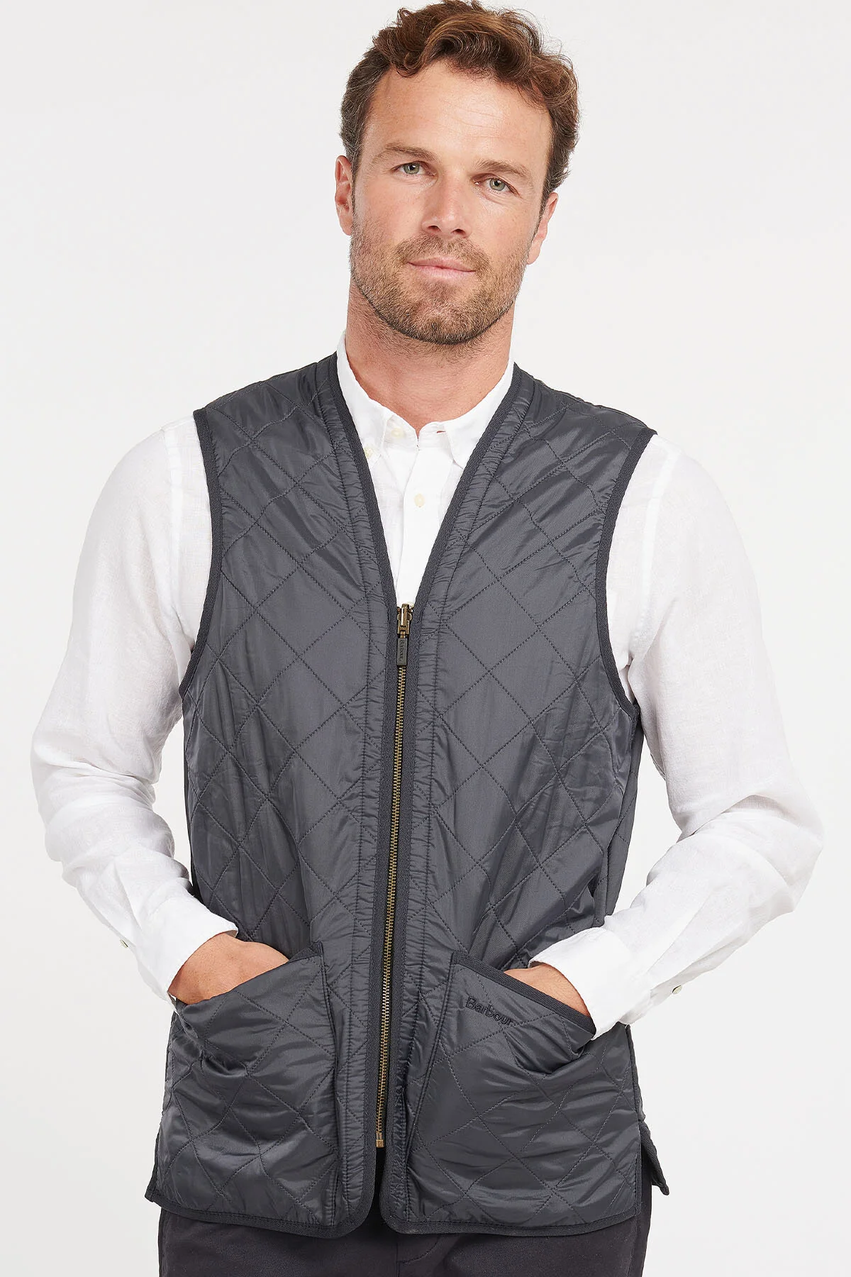 Polarquilt Waistcoat/Zip-In Liner - NAVY