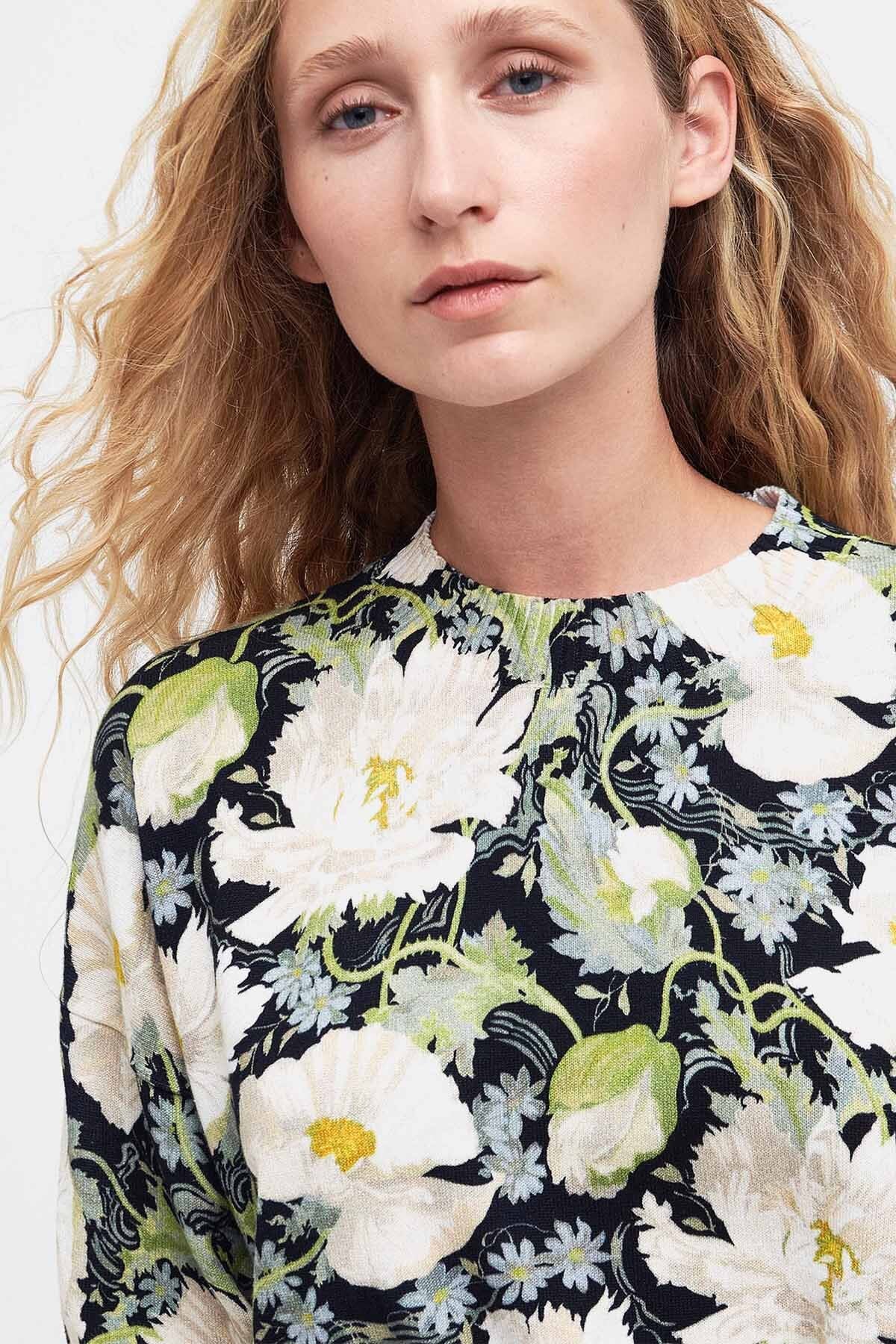 Daintry Knitted Jumper - PAPAVERA VELVET WHIT