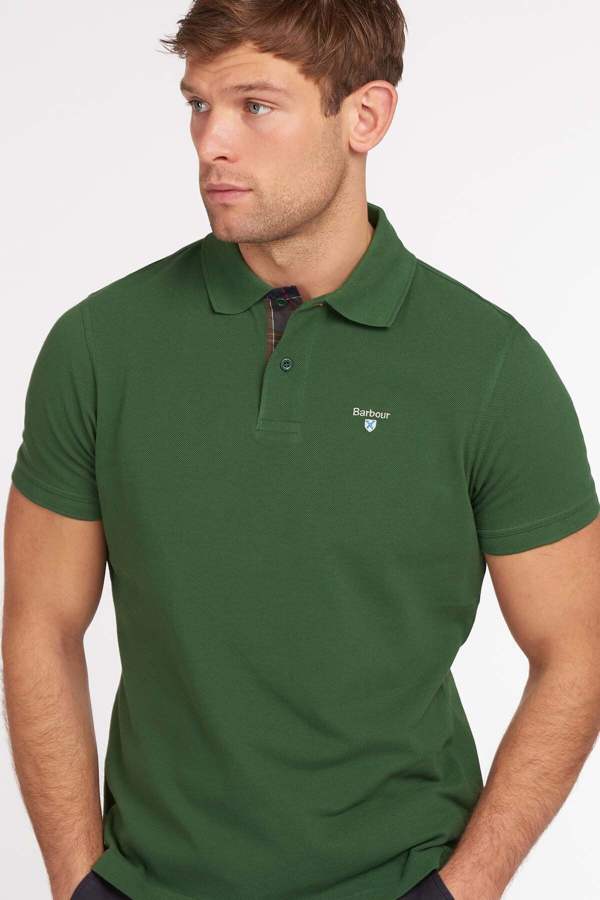 Polo Tartan Pique - RACING GREEN