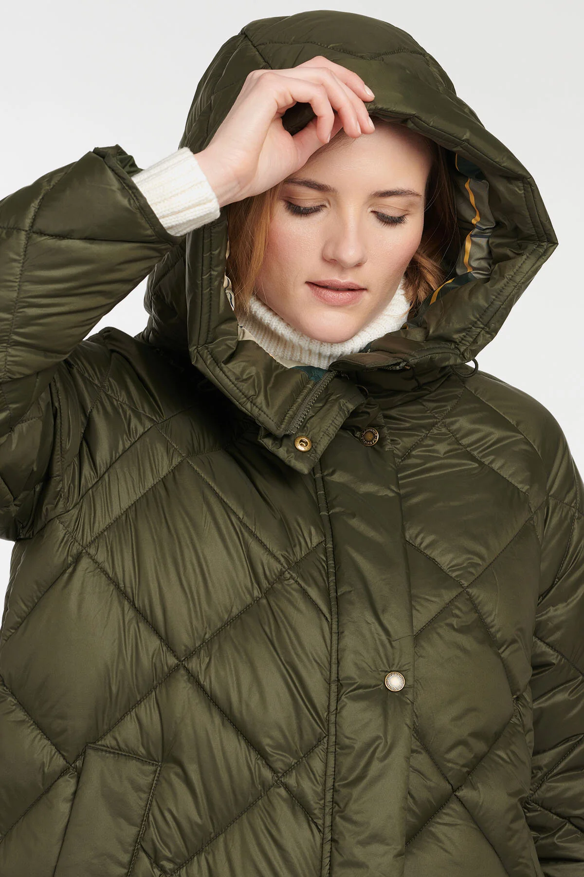 Sandyford Quilt Jacket - SAGE/DRESS