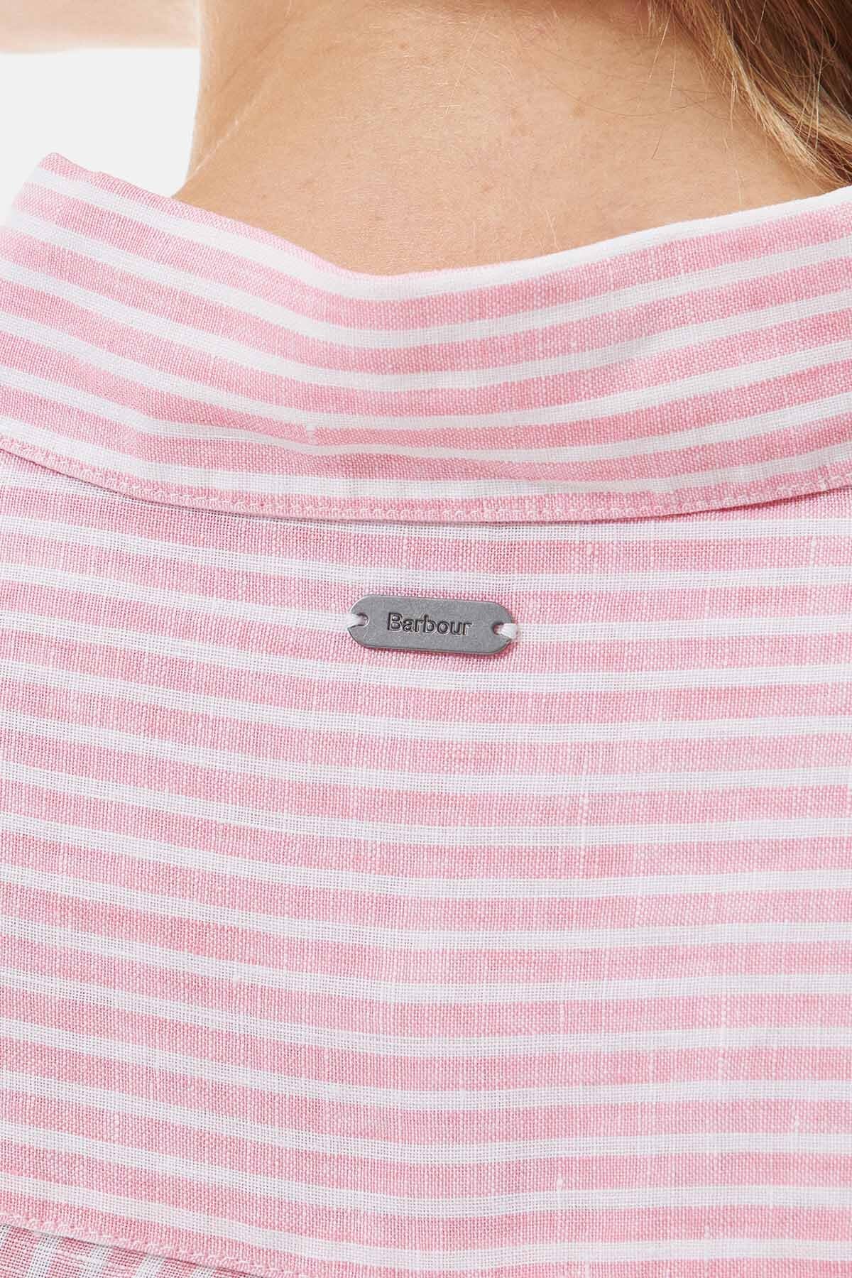 Marine shirt - HIBISCUS STRIPE