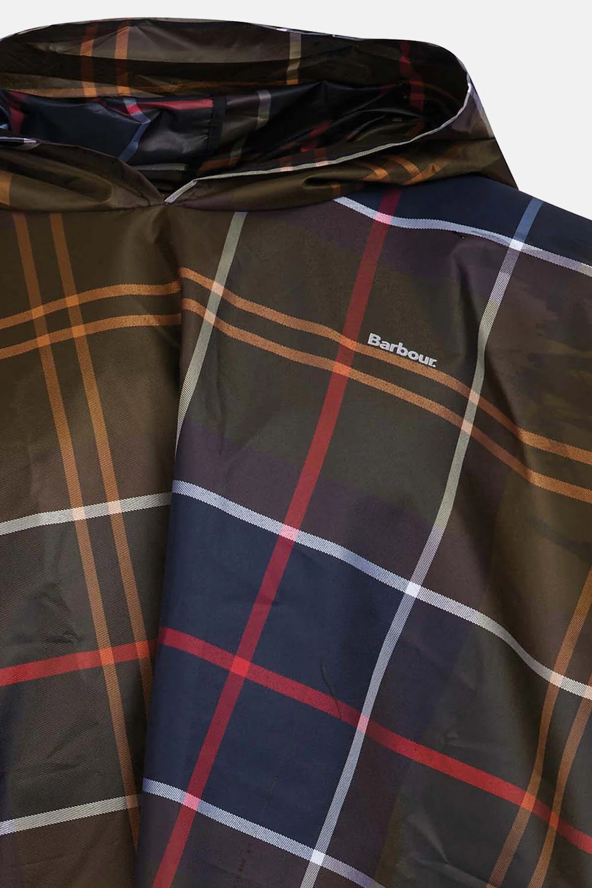 Waterproof tartan poncho - CLASSIC TARTAN