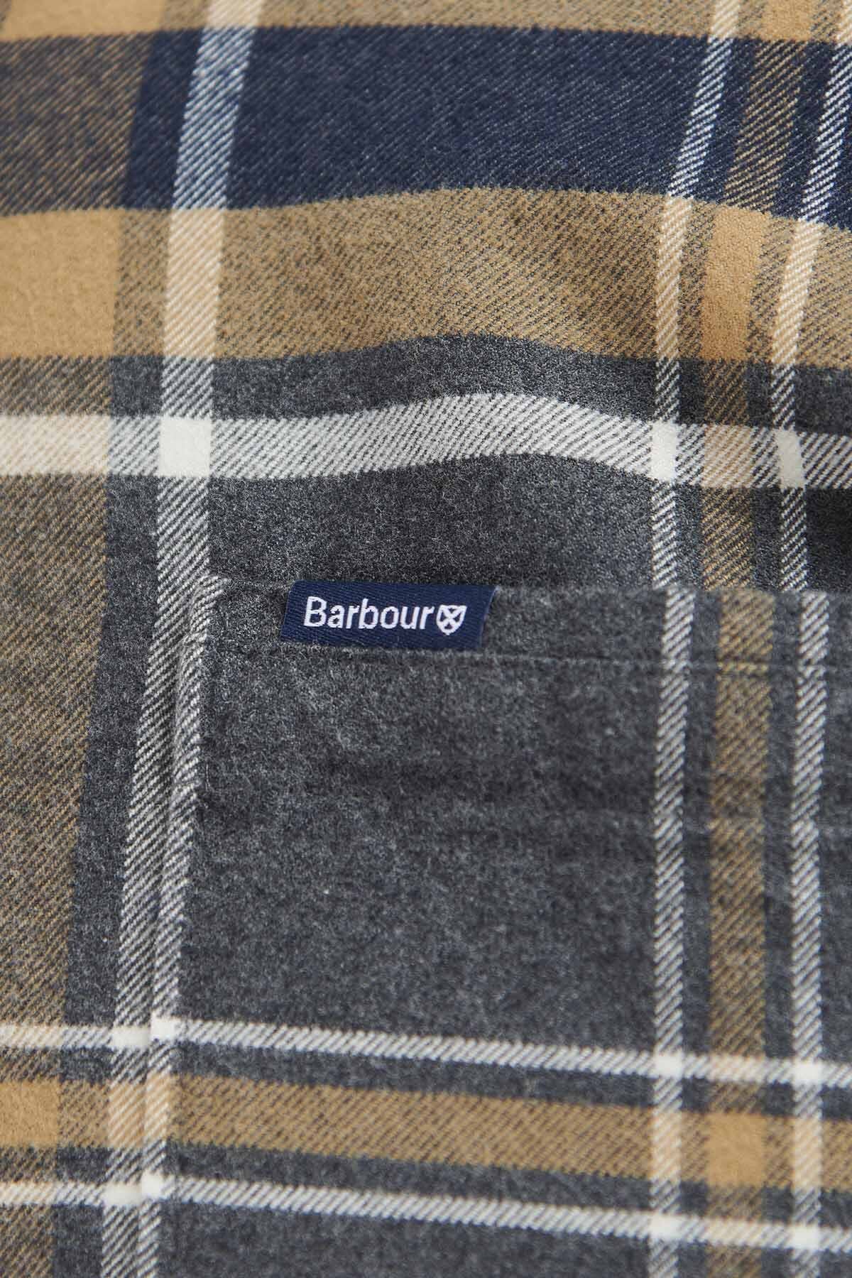 Ronan Check Shirt - GREY MARL