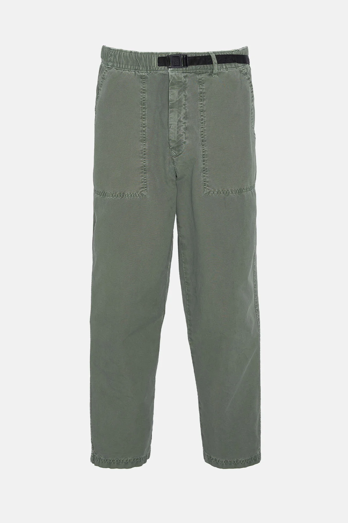 Grindle Straight-Leg Trousers - AGAVE GREEN