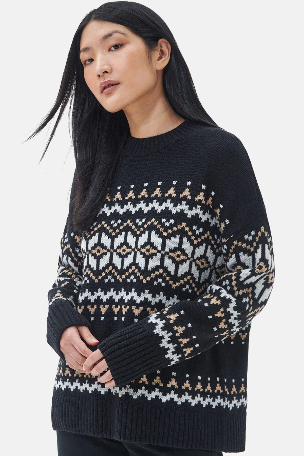 Cleaver Knitted Jumper - MULTI