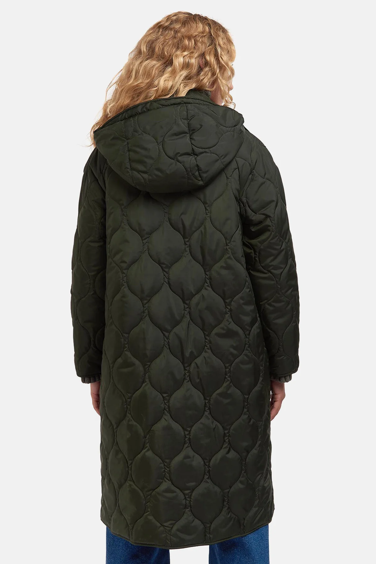 Nevis Quilt Jacket by ALEXACHUNG - SAGE HARLEY GREEN