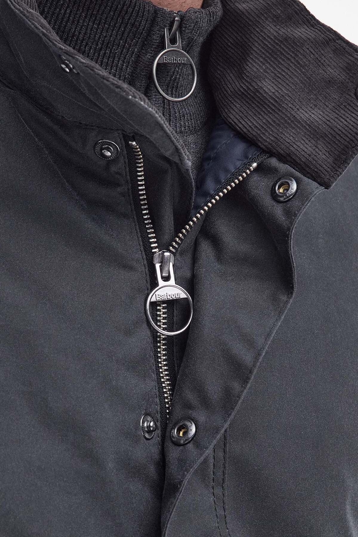 Tarnport Waxed Jacket - GREY