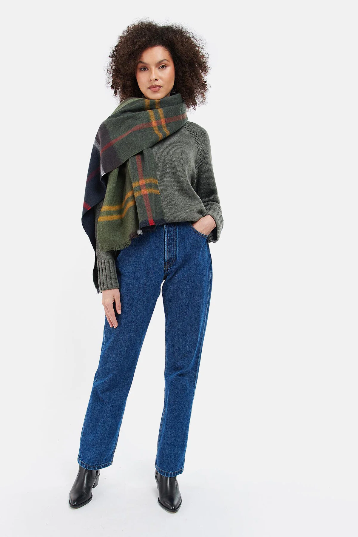 Rosefield Tartan Scarf - CLASSIC