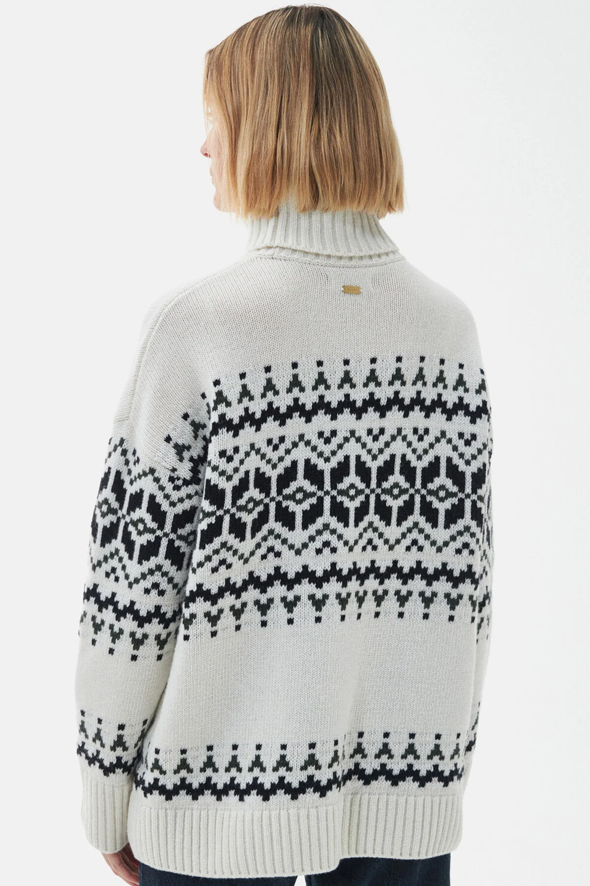 Patrisse Knitted Jumper - ANTIQUE WHITE