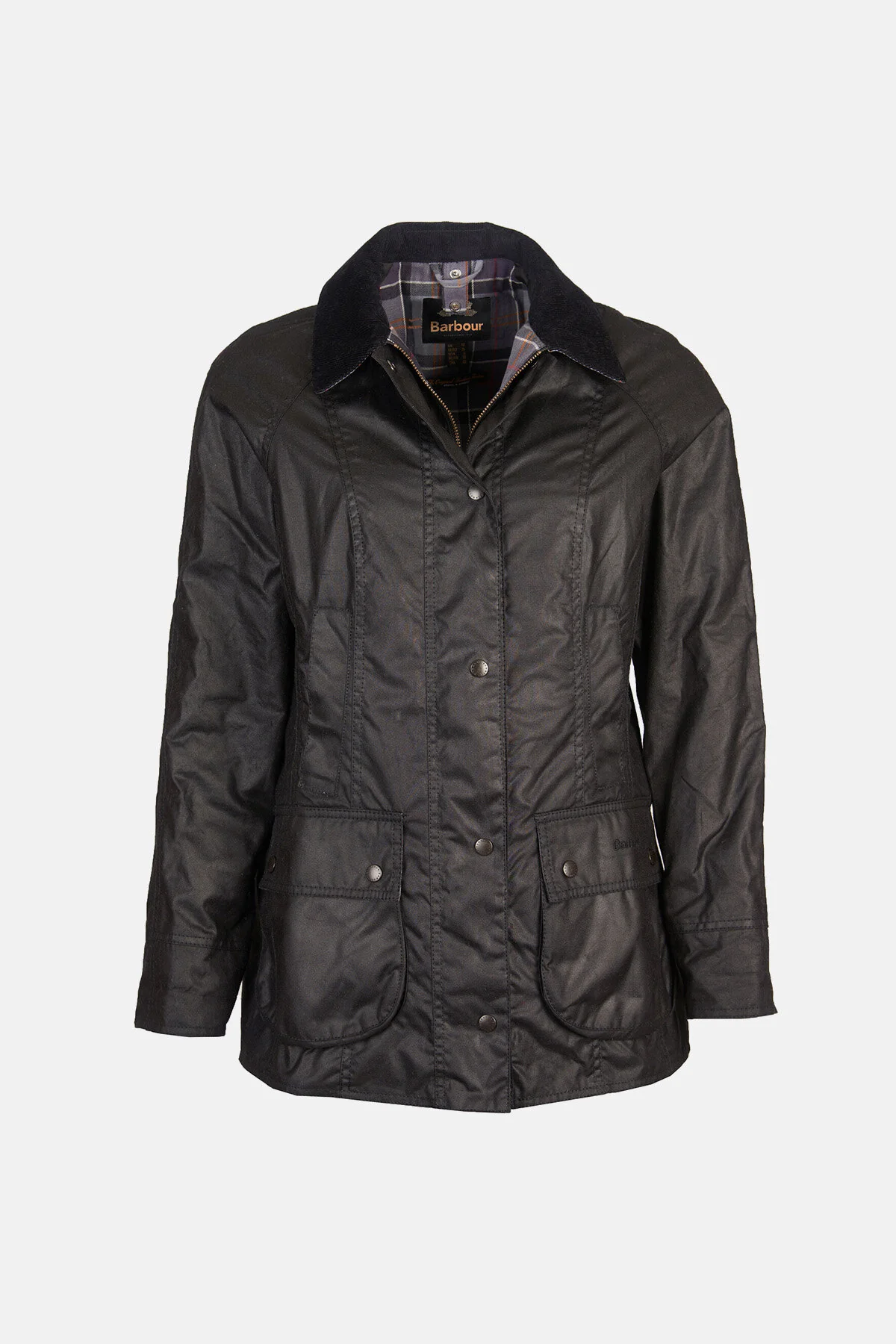 Beadnell Wax Jacket - BLACK