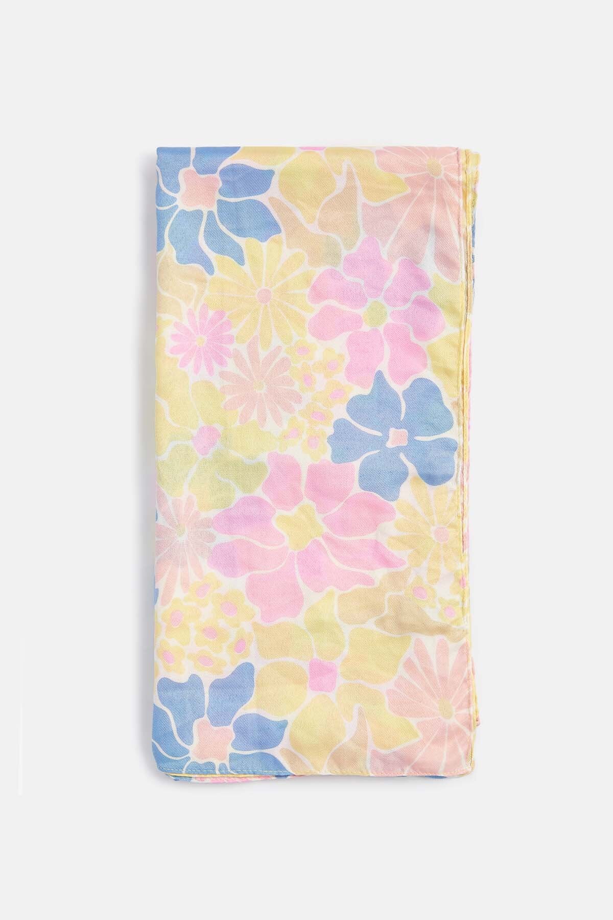 Floral Scarf - LEMONADE
