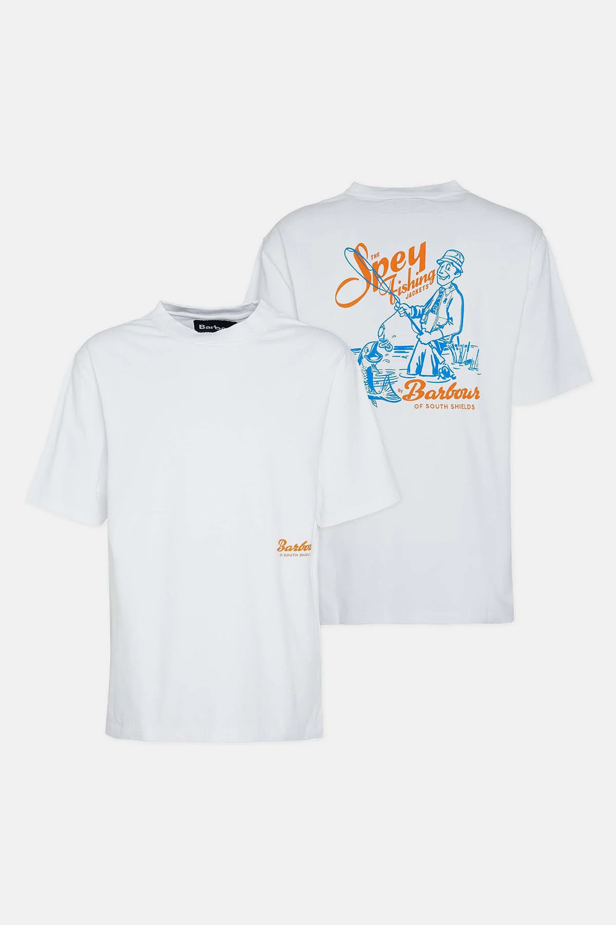 Bayard Oversized Graphic T-Shirt - WHITE