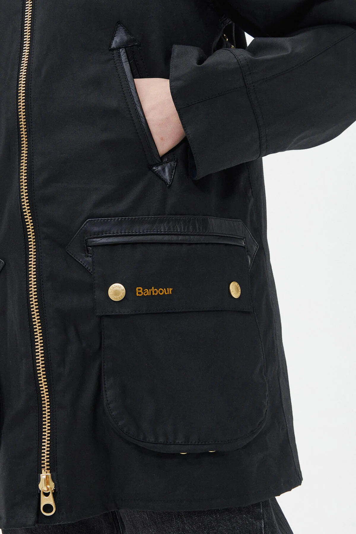 3-in-1 Arncliffe Wax Jacket - BLACK/BLACK/SAGE TAR