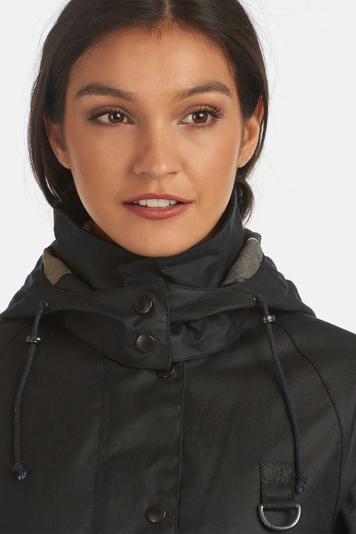 Waxed Jacket - NAVY DRESS