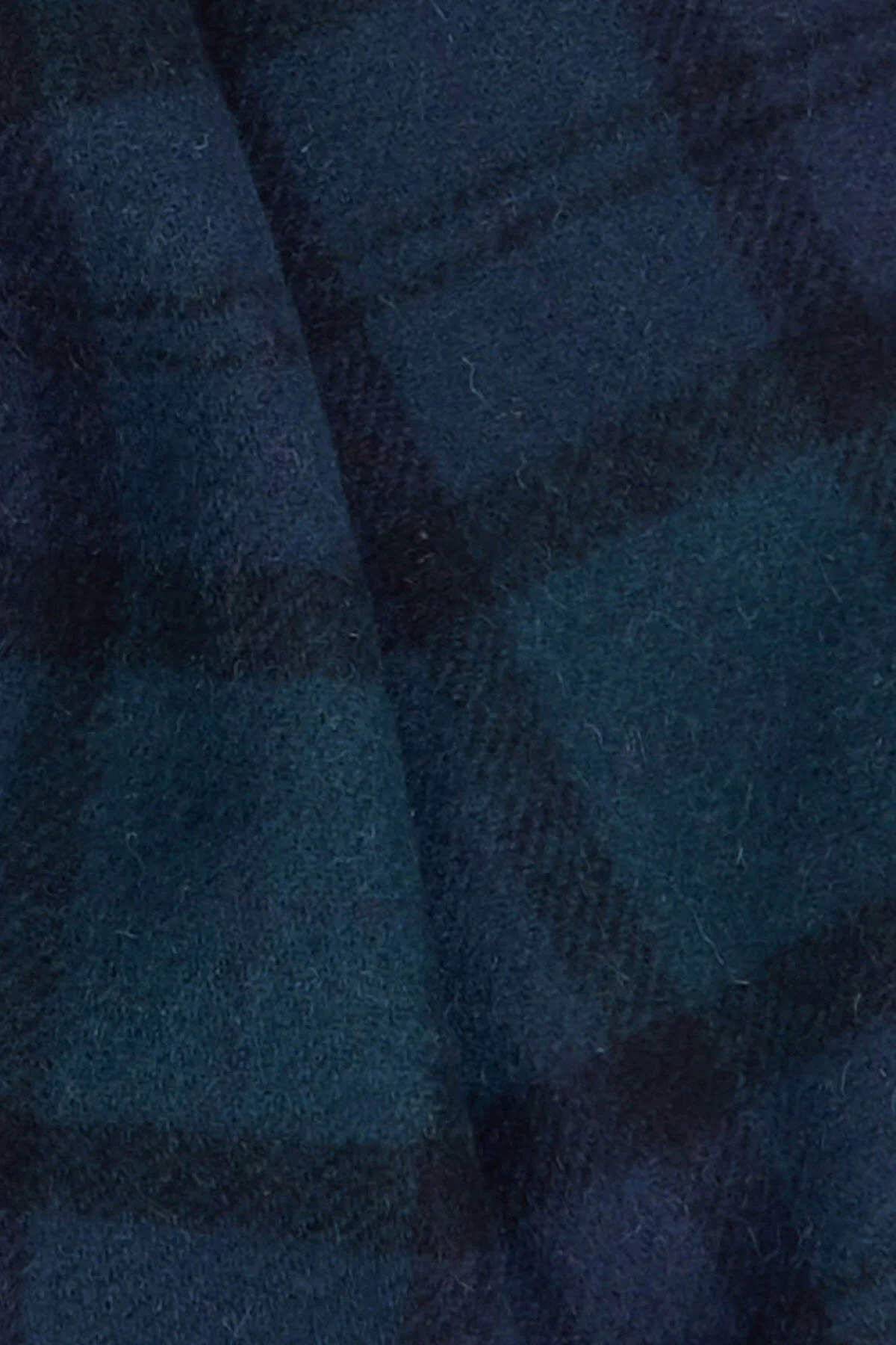 Tartan Lambswool Scarf - BLACK WATCH