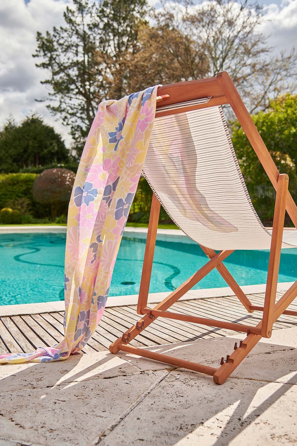 Floral Scarf - LEMONADE