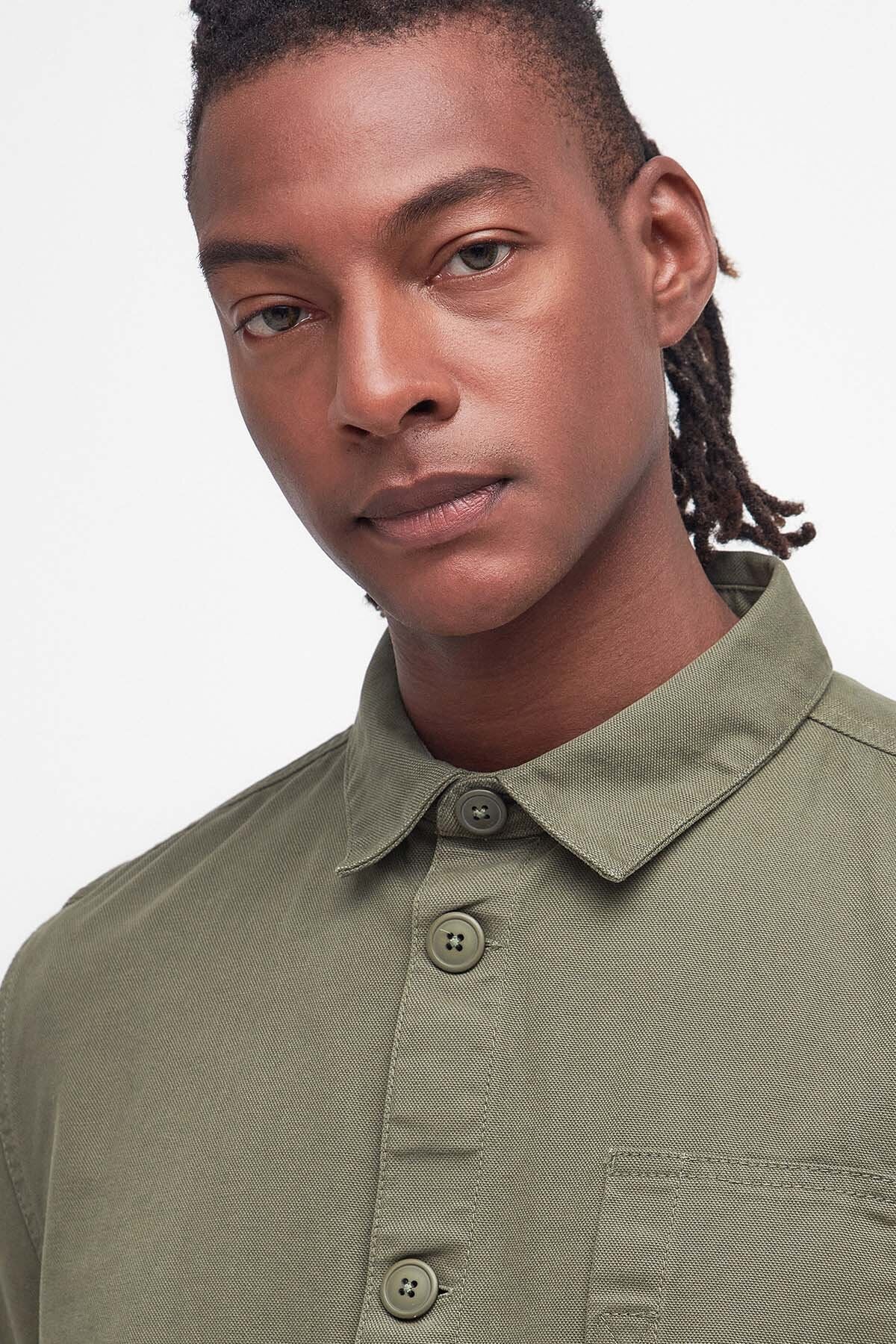 Robhill Overshirt - DUSTY OLIVE