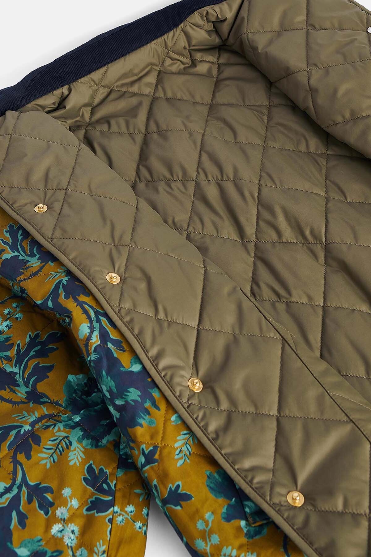 Daintry Reversible Quilted Jacket - FERN/OPIA