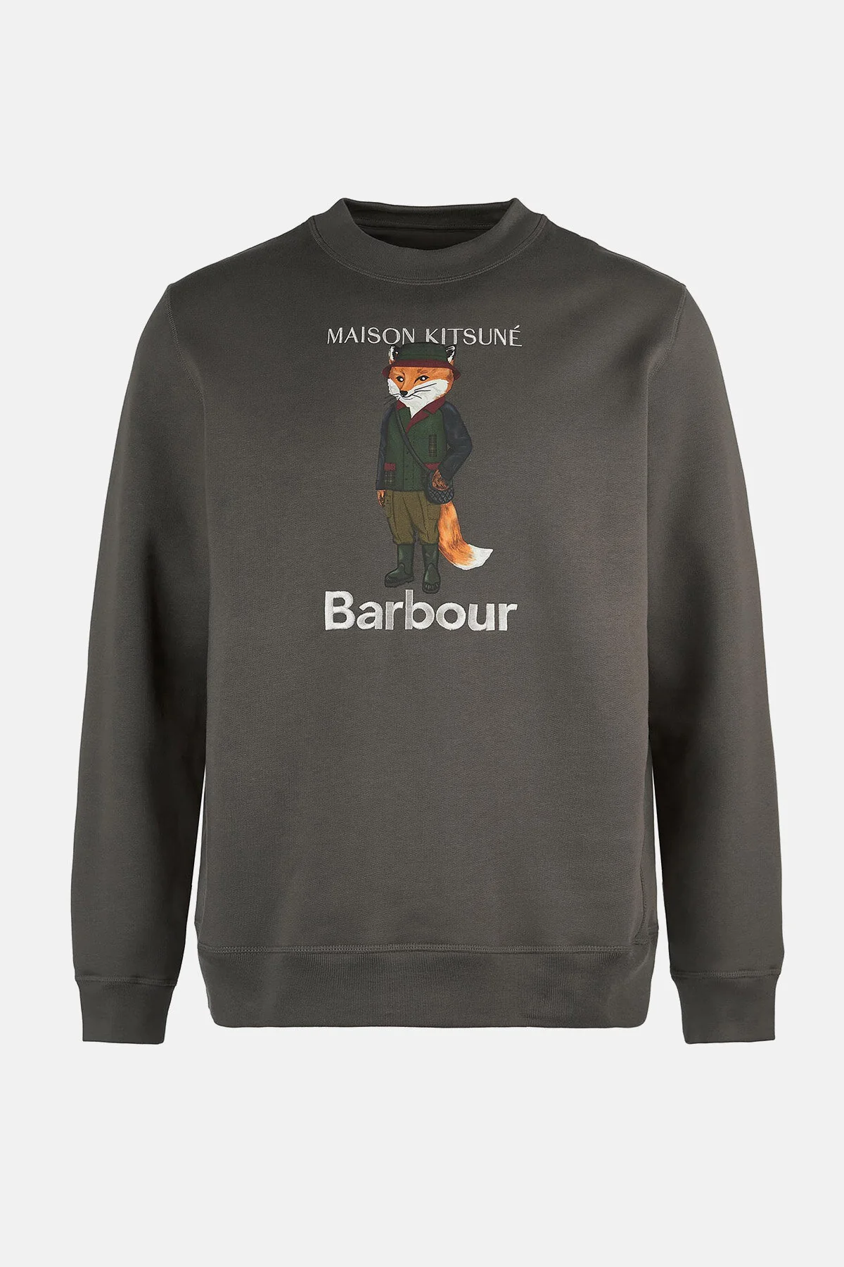 Beaufort Fox Sweatshirt - UNIFORM GREEN