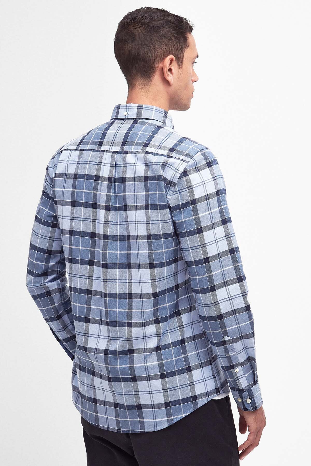 Lewis Tailored Shirt - BERWICK BLUE TARTAN