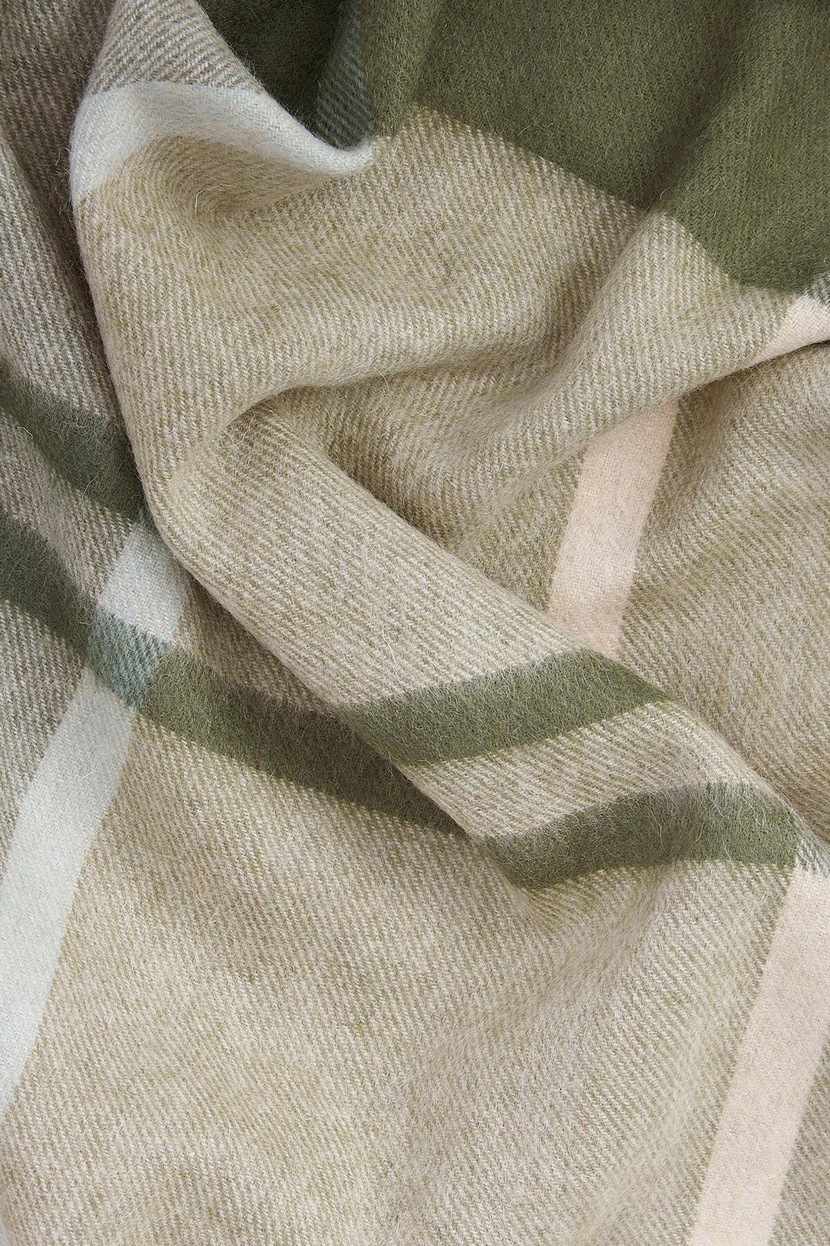 Rosefield Tartan Scarf - ANCIENT LODEN