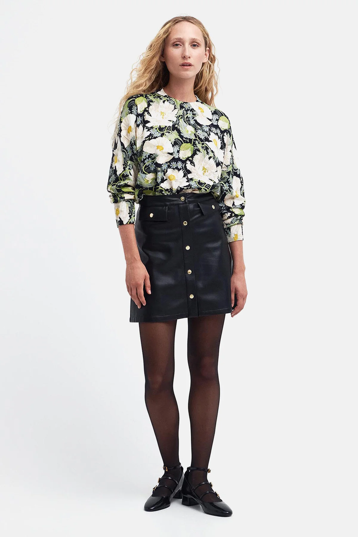 Daintry Knitted Jumper - PAPAVERA VELVET WHIT