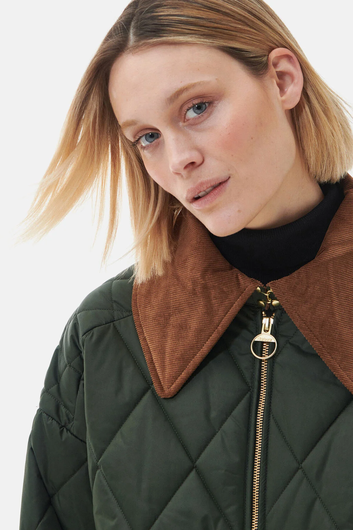 Woodhall Quilted Jacket - SAGE/ANCIENT