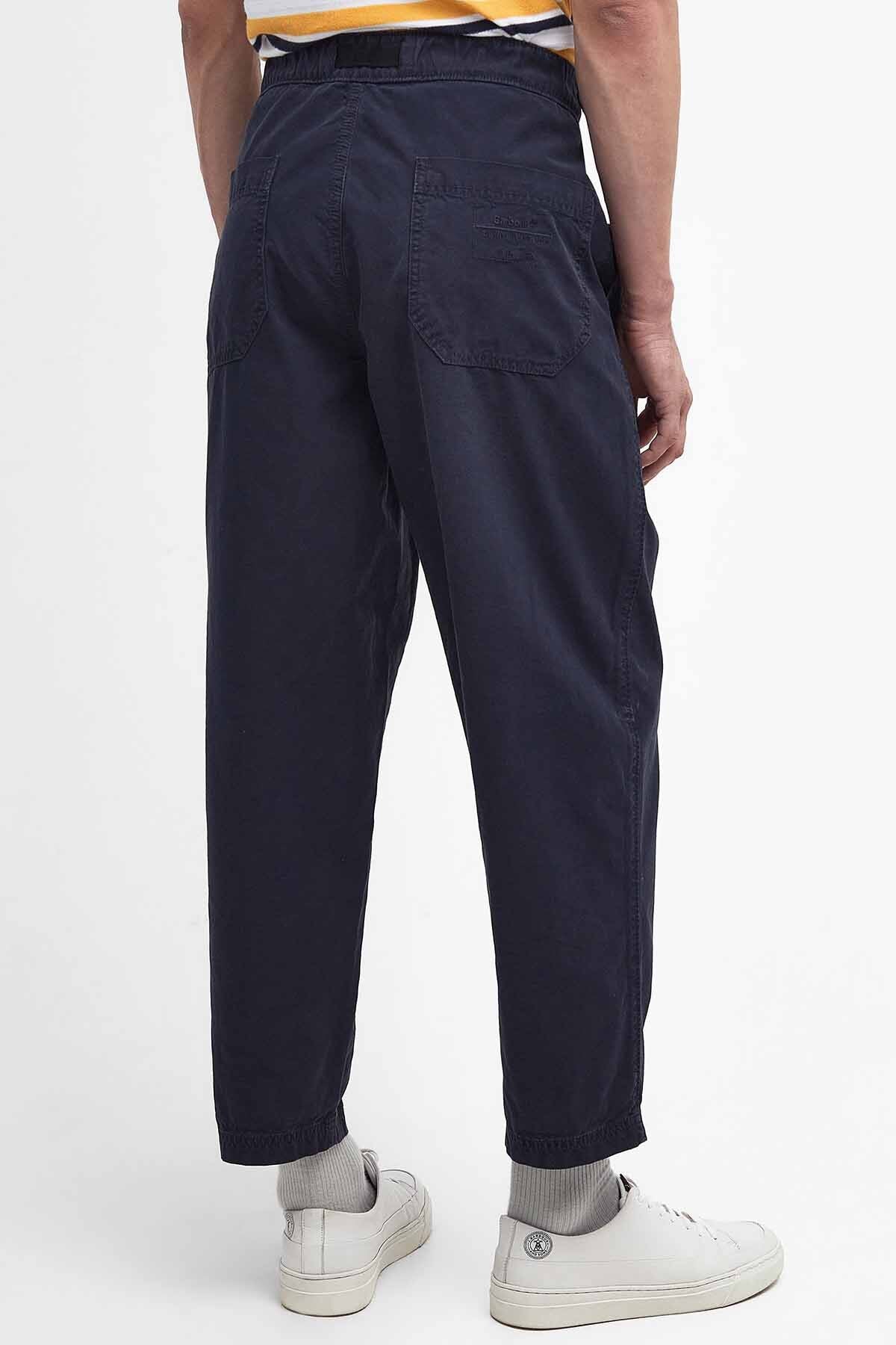 Grindle Straight-Leg Trousers - NAVY