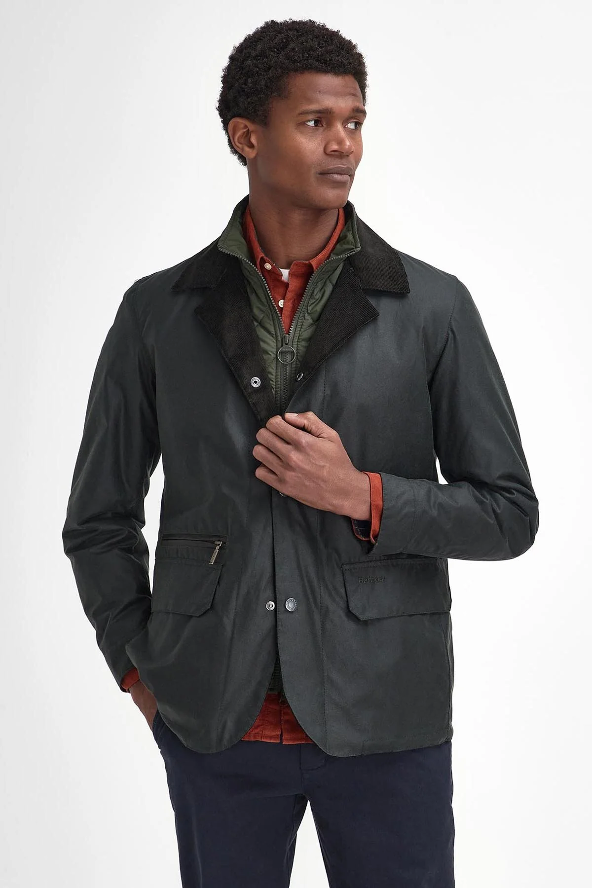 Craster Waxed Jacket - SAGE
