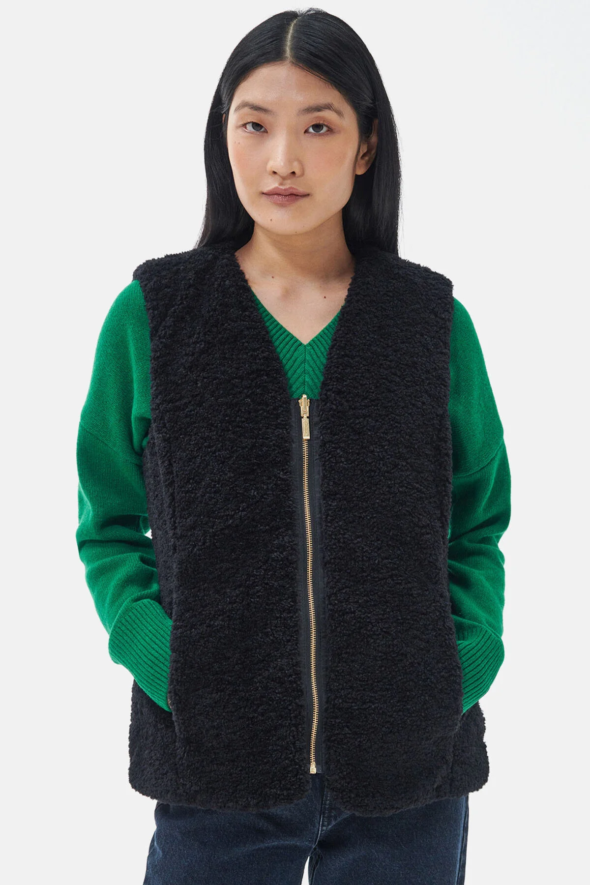 3-in-1 Arncliffe Wax Jacket - BLACK/BLACK/SAGE TAR