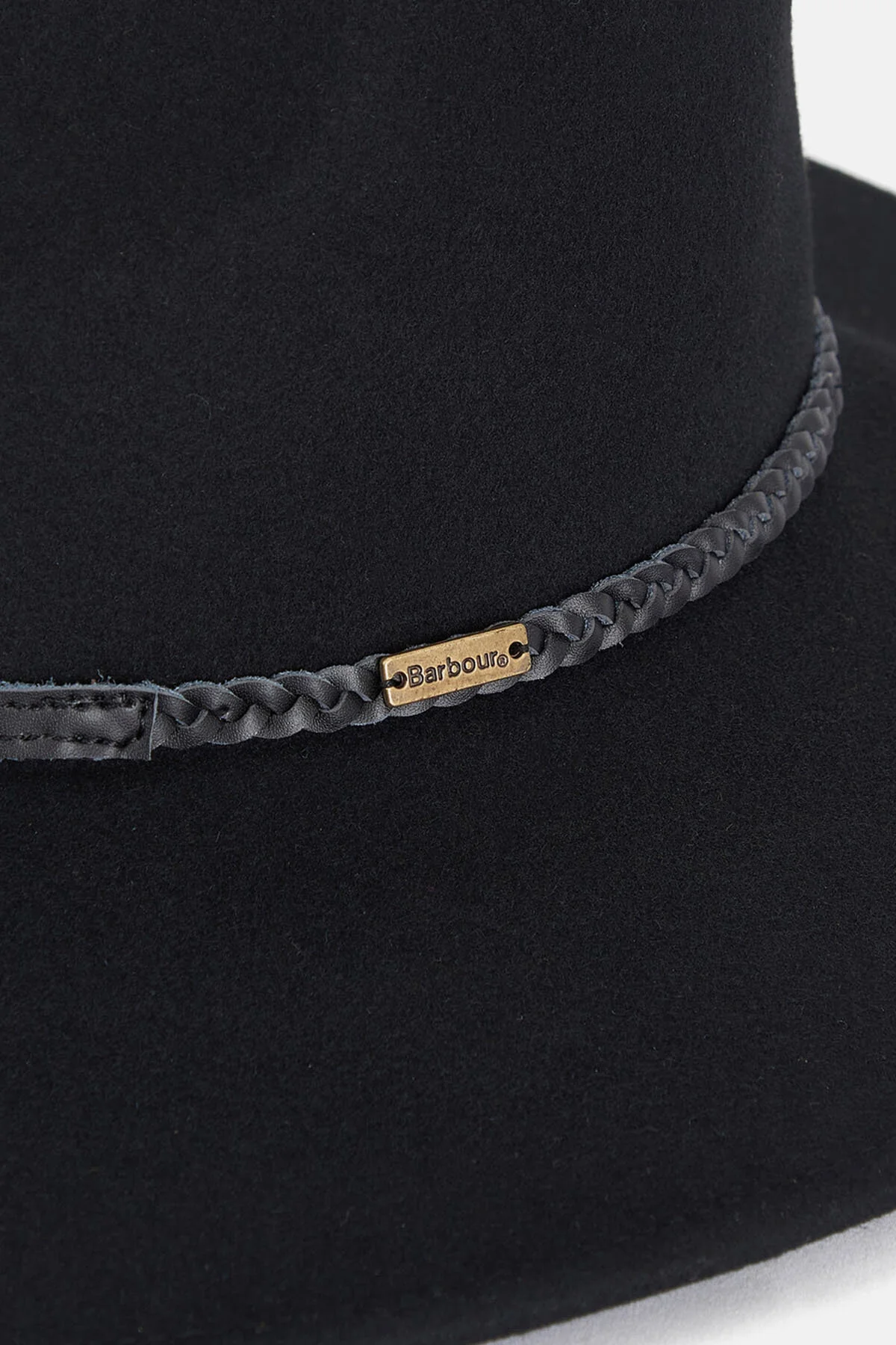 Pure Wool Fedora - BLACK