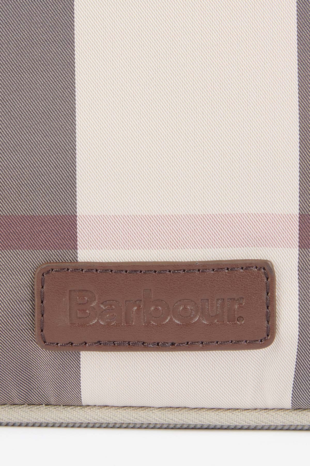 Hanging Washbag - ROSEWOOD TARTAN