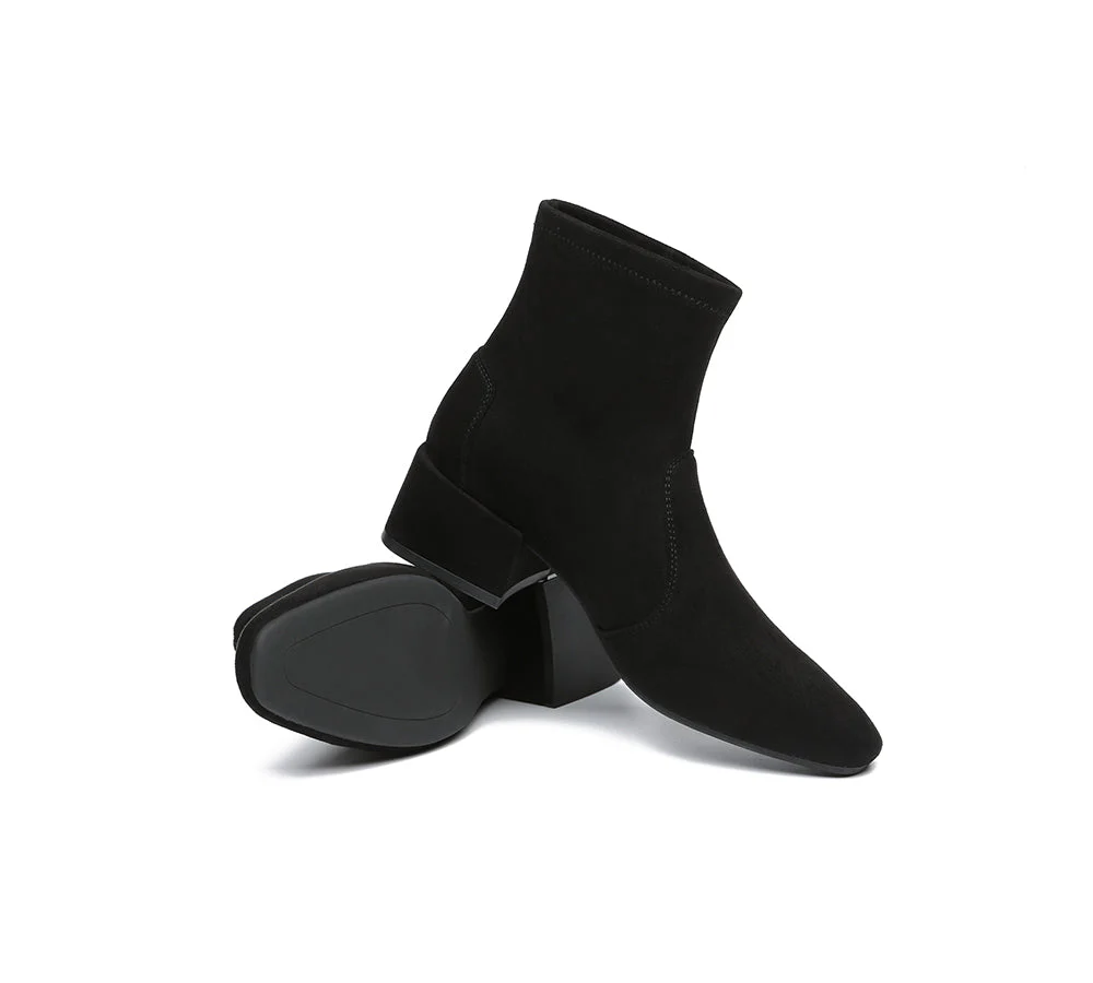 TARRAMARRA? Women Microsuede Ankle Sock Boots Kenia