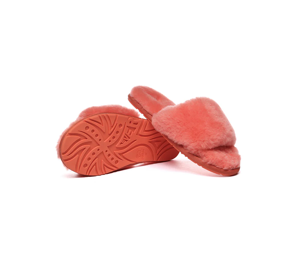 EVERAU? UGG Women Fluffy Slides Nala