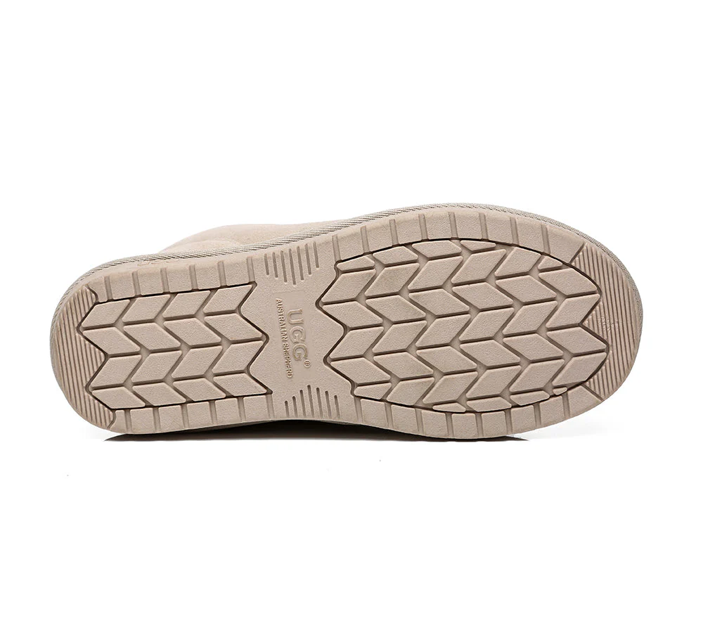 AUSTRALIAN SHEPHERD? UGG Slippers Sheepskin Wool Ankle Parker