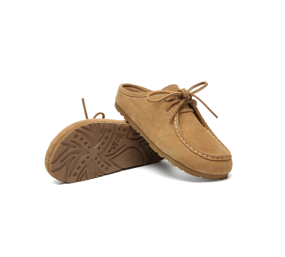 EVERAU? Slippers Suede Casual Slip On Yancy
