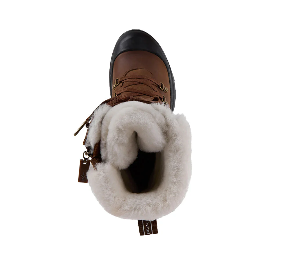 EMU? UGG Boots Australian Made Sheepskin Lined Waterproof Hiking Buller