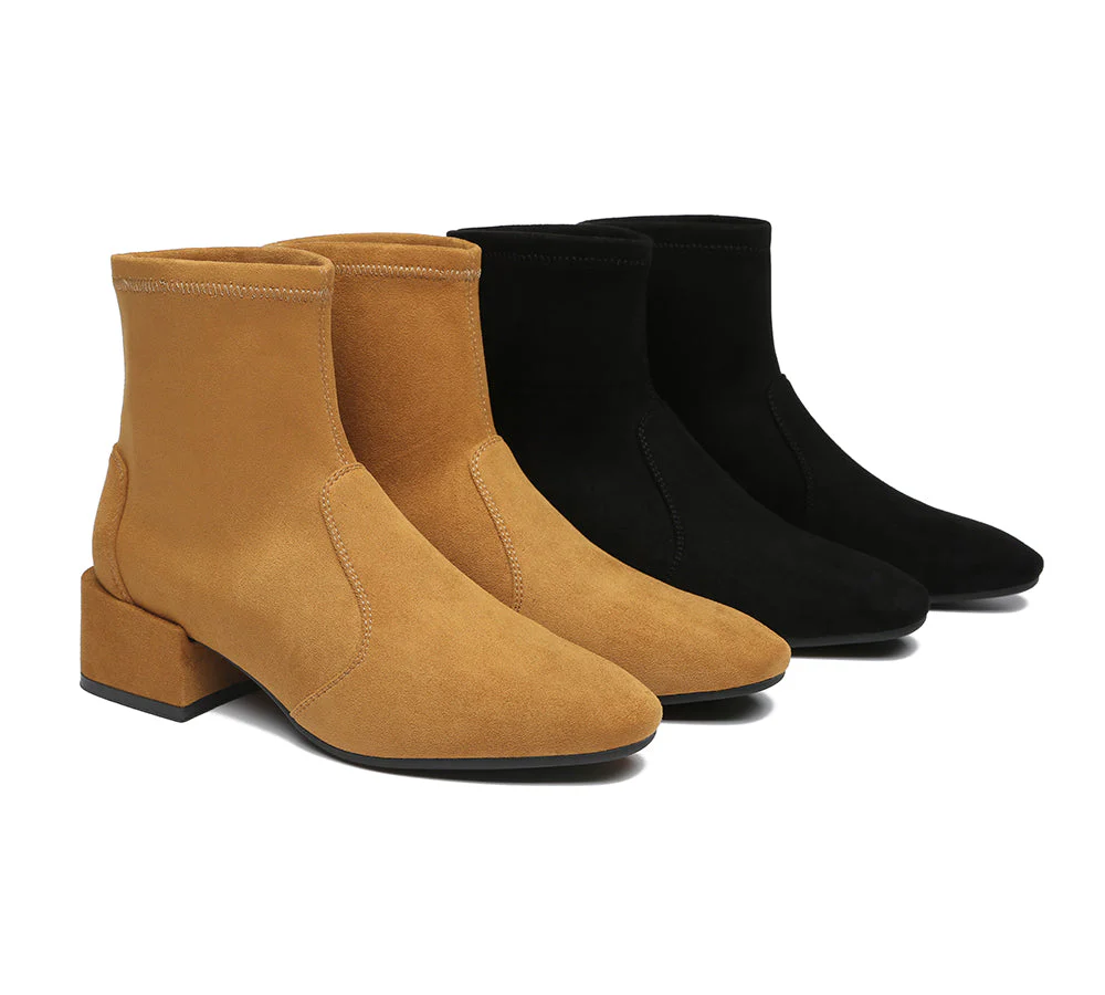 TARRAMARRA? Women Microsuede Ankle Sock Boots Kenia