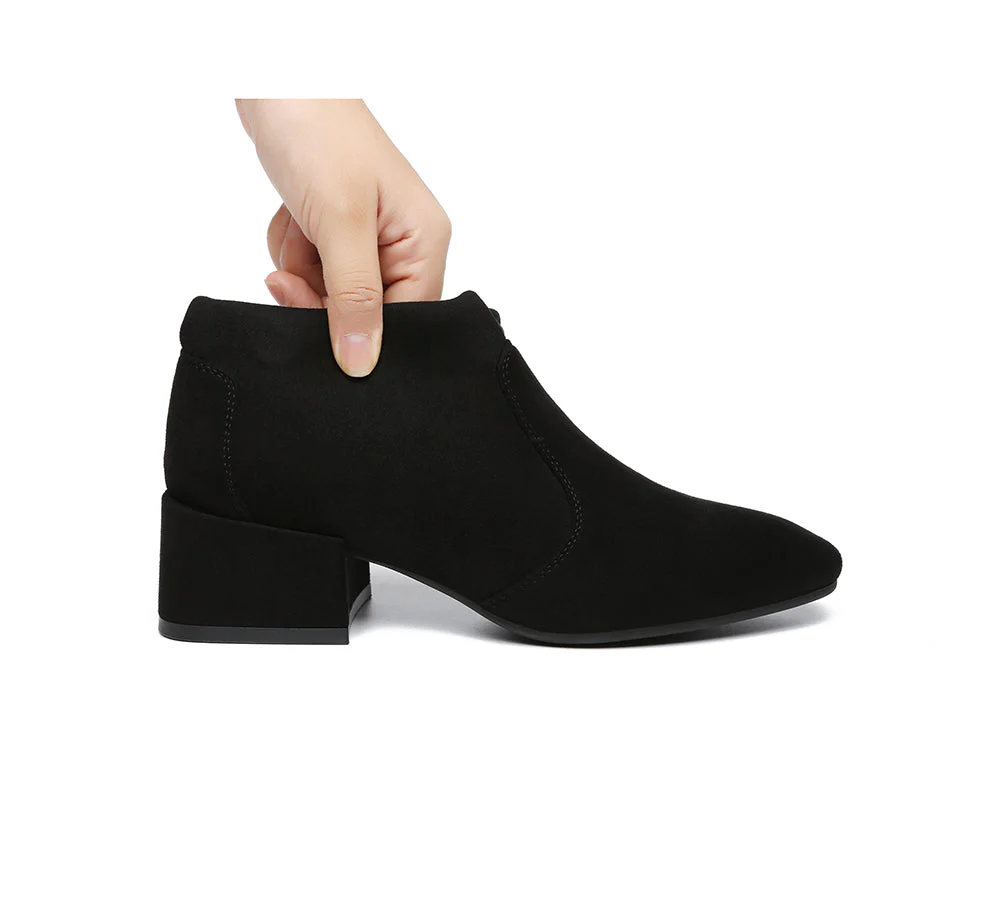 TARRAMARRA? Women Microsuede Ankle Sock Boots Kenia