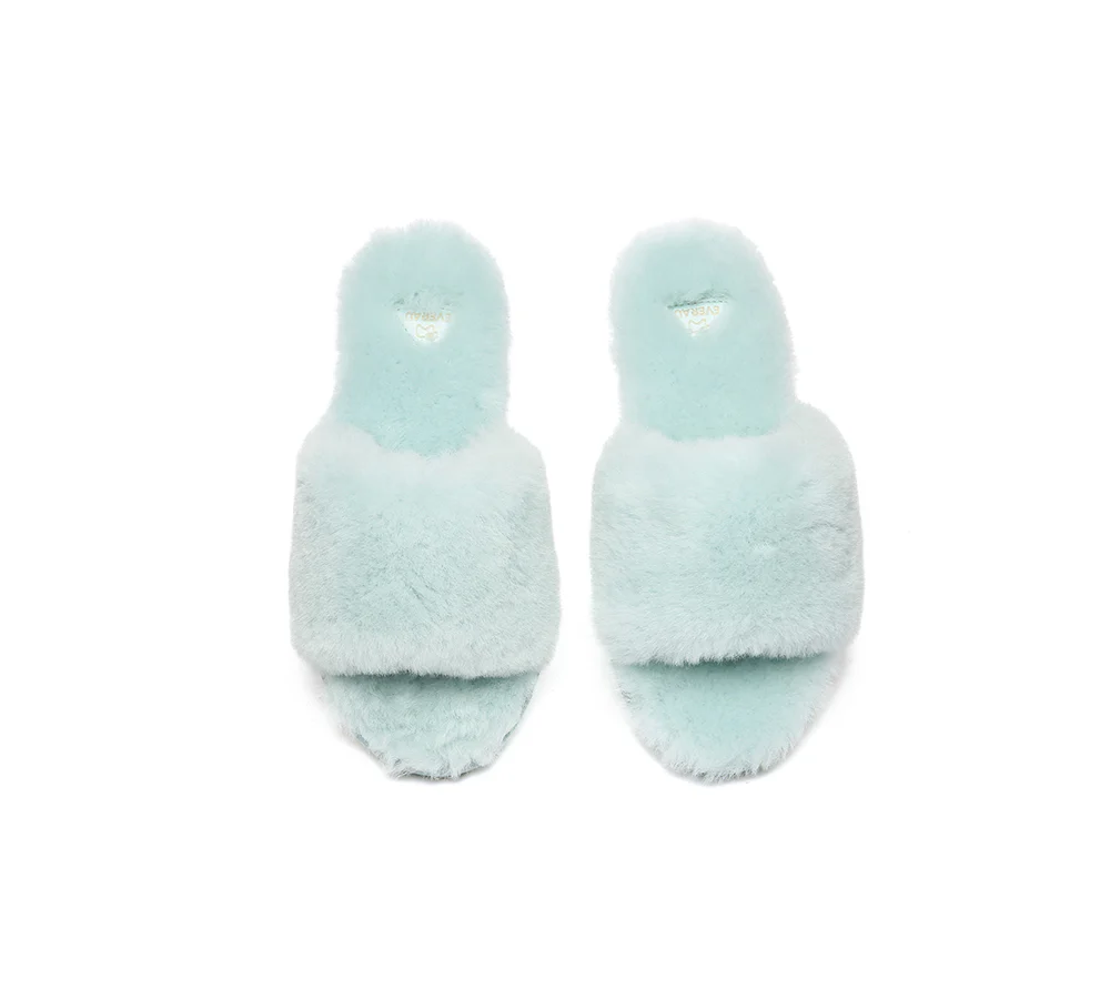 EVERAU? UGG Women Fluffy Slides Nala